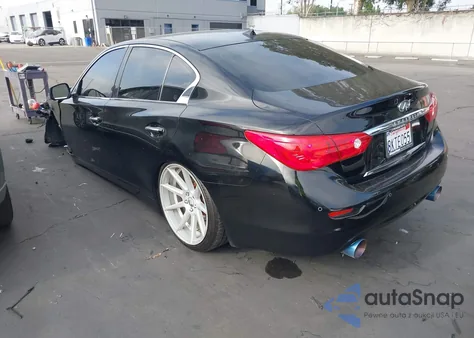 2015 Infiniti Q50 Premium from USA, damaged, VIN JN1BV7AP0FM351249